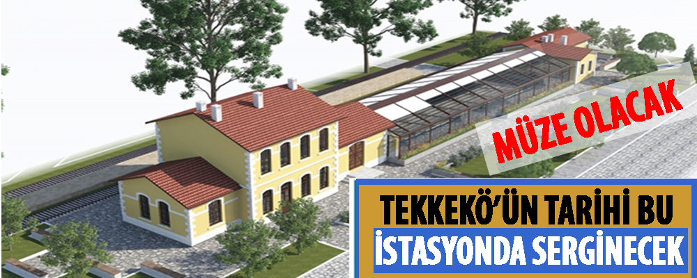 Tekkeköy’de Tarihi İstasyon Restorasyonunda Sona Gelindi