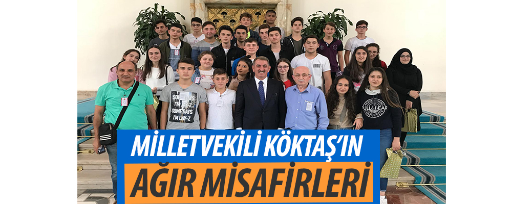 AK Parti Samsun Milletvekili Fuat Köktaş, Terme Fatih Anadolu Lisesi öğrencilerini, Türkiye Büyük Millet Meclisi’nde ağırladı.