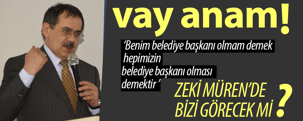 Demir,’ Mustafa Demir’in Başkan Olması demek’ !..’