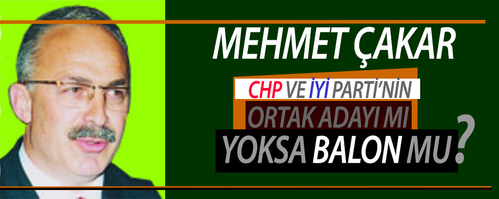 O CHP Ve iYİ Parti’nin Samsun’da Ortak Adayı mı Olacak!
