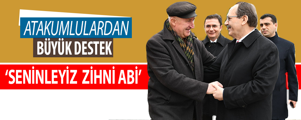Başkan Zihni Şahin, Atakum’da gün boyu esnafla, akşam ise vatandaşlarla bir araya geldi