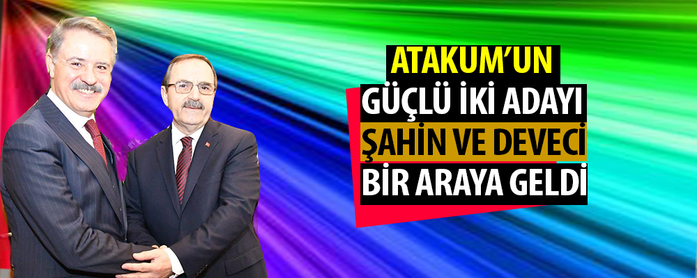 Samsun Büyükşehir Belediye Başkanı Zihni Şahin, makamında CHP Atakum Belediye Başkan Adayı Cemil Deveci’yi ağırladı.