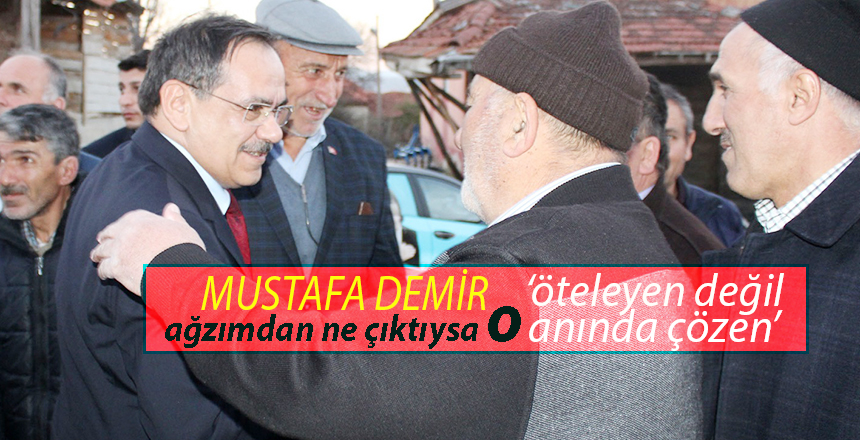 Mustafa Demir, kentte hayata geçirecekleri projeler ve çalışmalarla Samsun’u Türkiye’de örnek şehir ve belediye yapacaklarını söyledi