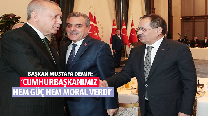 Başkan Demir ‘Büyükşehir Belediye Başkanları Toplantısı değerlendirmesi: