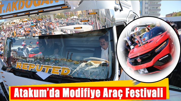 Atakum’da Modifiye Araç Festivali