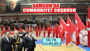 Samsun’da cumhuriyet Coşkusu