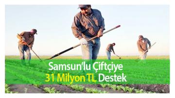 Çiftçiye 31 Milyon