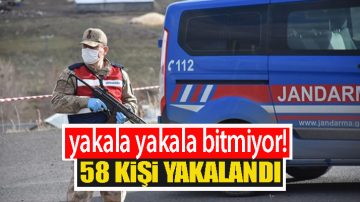 Samsun’da aranan 58 şüpheli yakalandı
