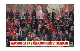 Samsun’da Cumhuriyet Bayramı