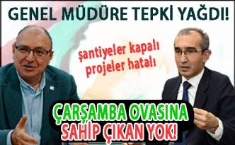 DSİ Genel Müdürü’ne Samsun’dan Tepki!