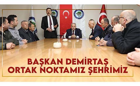 Başkan Necattin Demirtaş, Asarcıklılar Kültür ve Yardımlaşma Derneği’ni ziyaret etti.