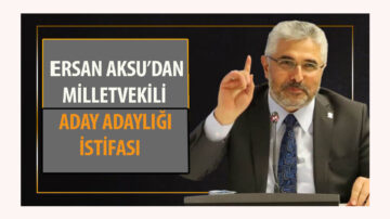 Samsun AK Parti’de Başkan Aksu istifa etti